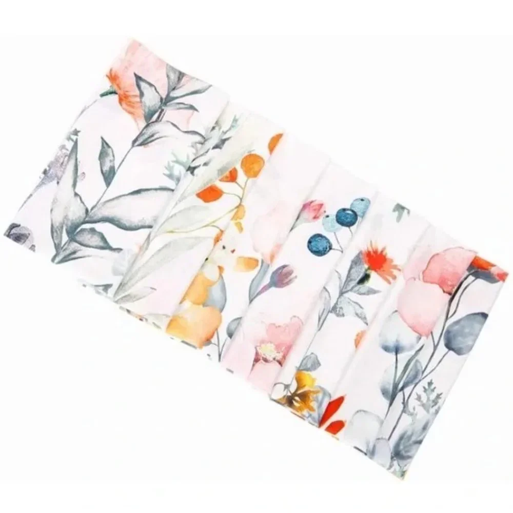 Floral Wildflower Botanical Colorful Garden Outdoor Room Wall Decor Tapestry